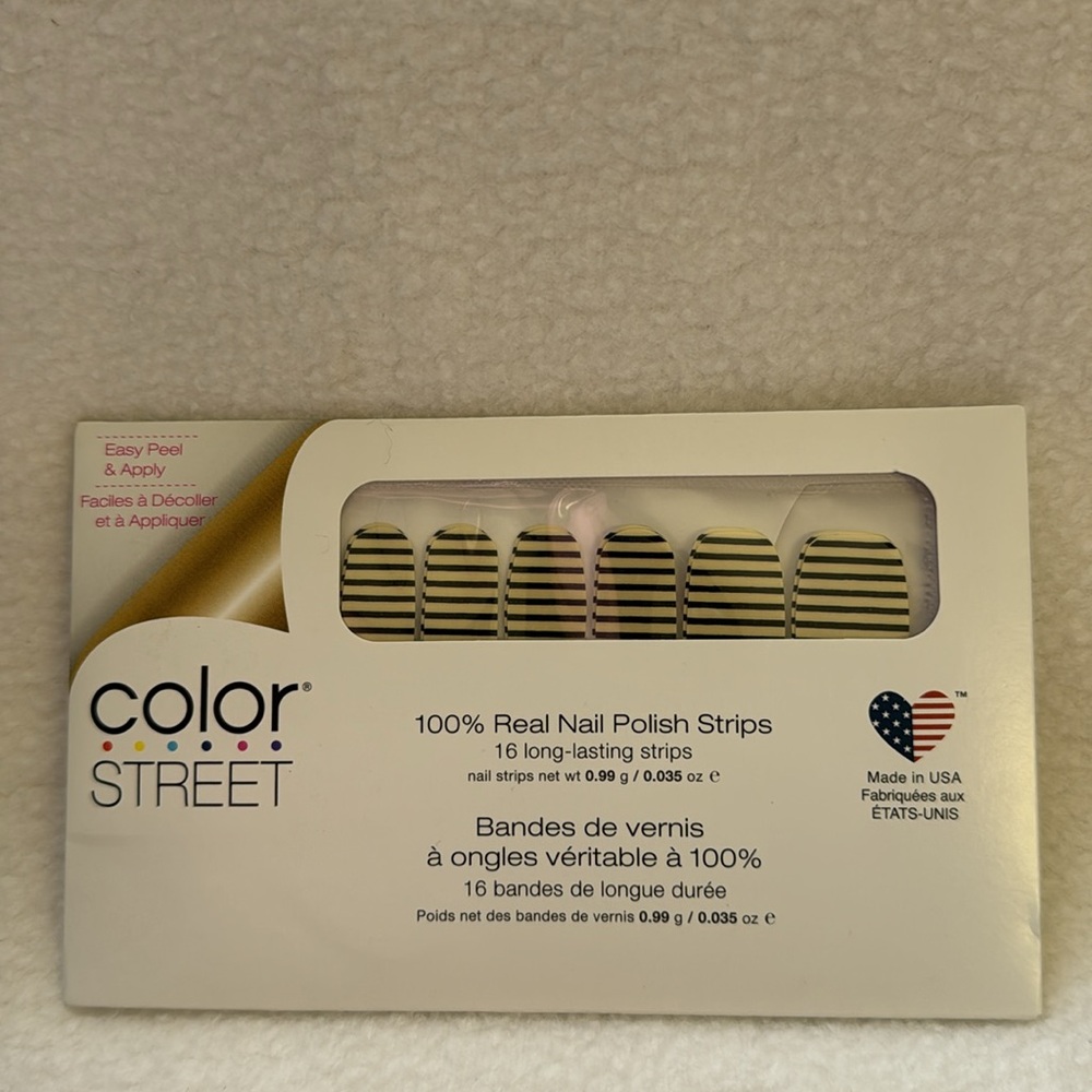 Color Street Between The Lines FDL029 LotA01280 New NIP - Picture 7 of 9